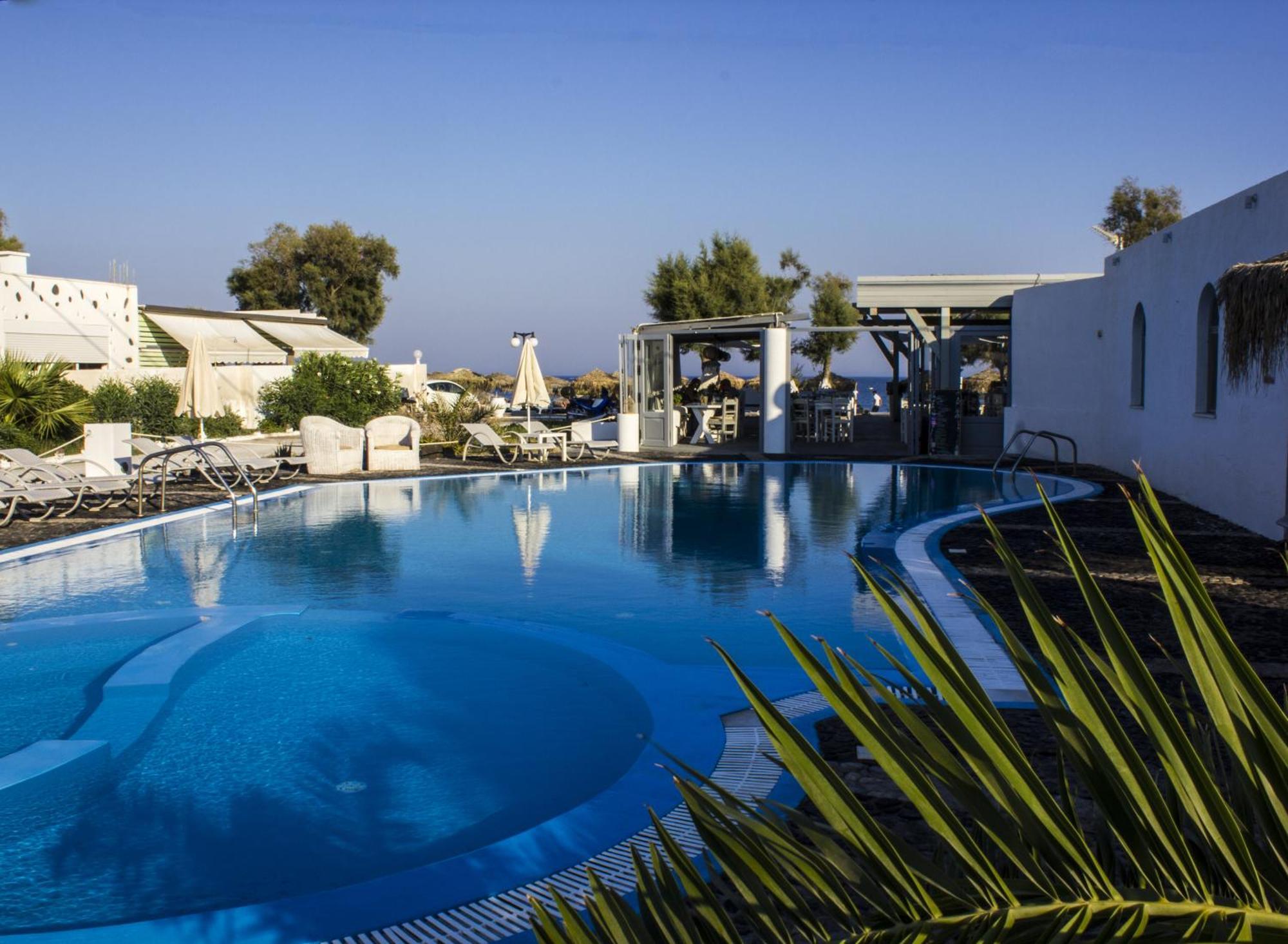 Sea View Beach Hotel (Adults Only) Perivolos  Exteriér fotografie